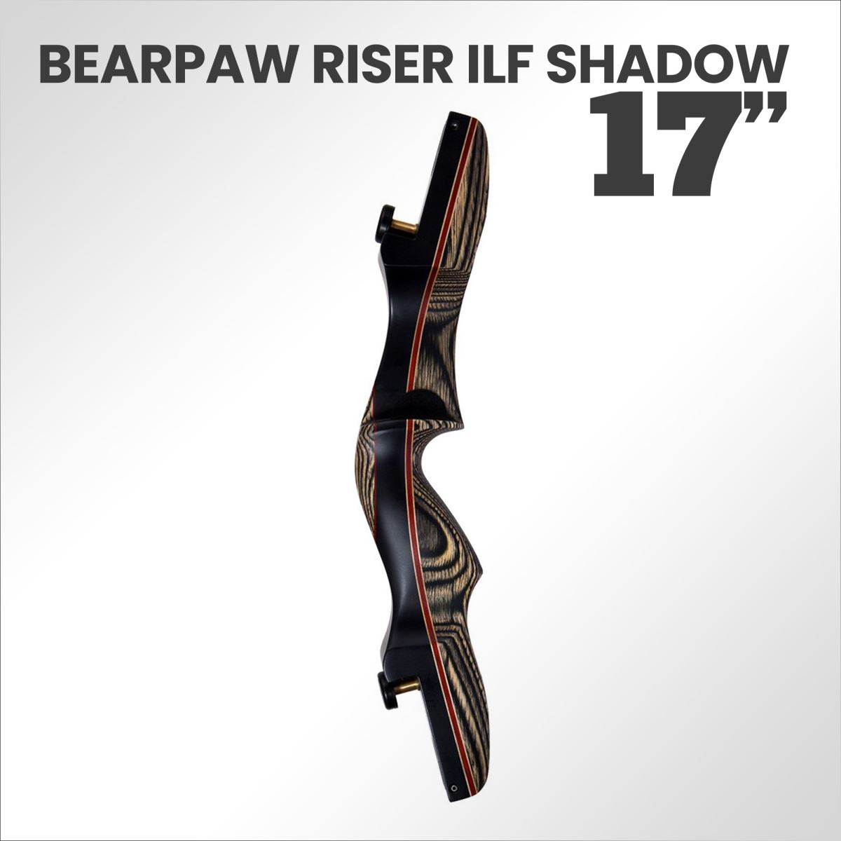 Nuovo Riser Bearpaw in legno, ottimo per il tiro tradizionale con flettenti ILF. Scopri di più
